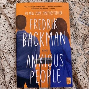 Anxious People Paperback Book